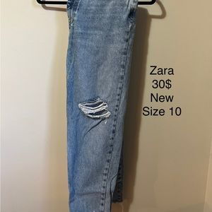 Zara mom jeans